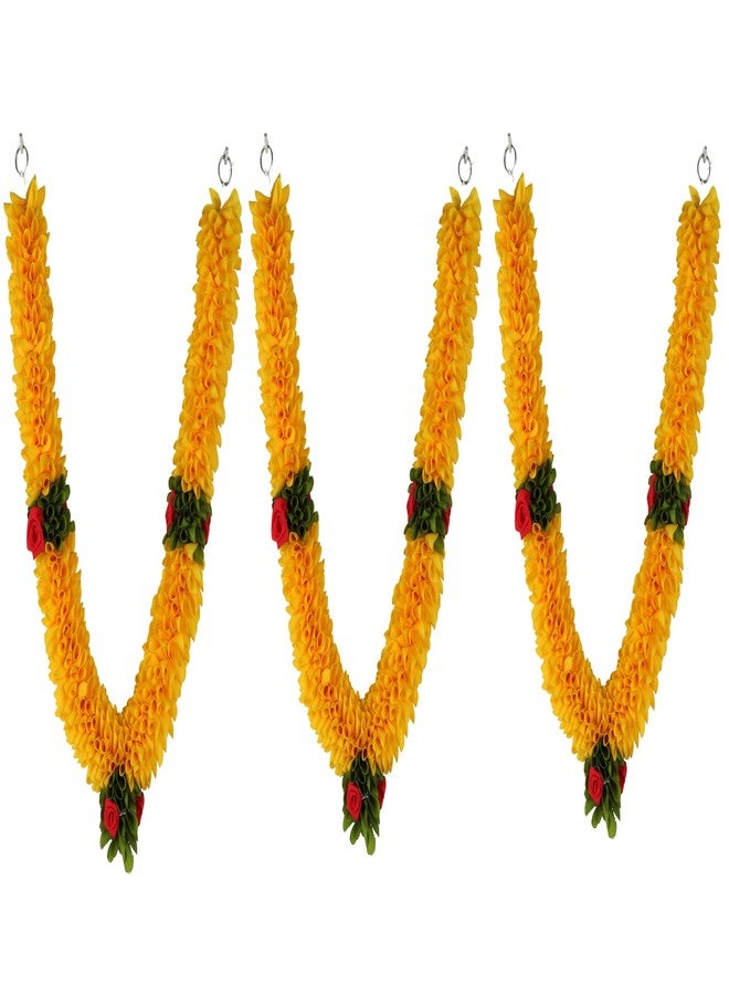 Veltic- Pack of Three Half Meter Garland-Golden Yellow VE51GL - Image 2